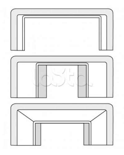 Набор адаптеров для миниканалов DKC 10133 в Ельце Аксессуары для кабель-канала Pintop.ru