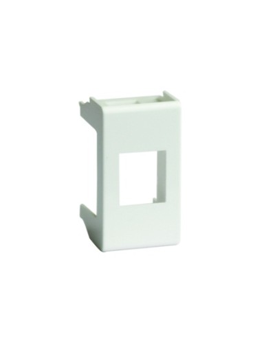 Адаптер для keystone, VIVA, 1 мод, цвет серый DKC 45107 в Ельце Аксессуары для стоек и шкафов Pintop.ru