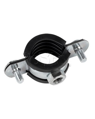 Хомут стальной 1 (32-37 мм), с уплотнителем EKF (hsu1100) в Ельце Стяжки-хомуты Pintop.ru