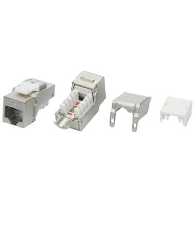 Вставка Hyperline (KJ9-8P8C-C5e-90-SH-F-WH) в Ельце Коннекторы Pintop.ru