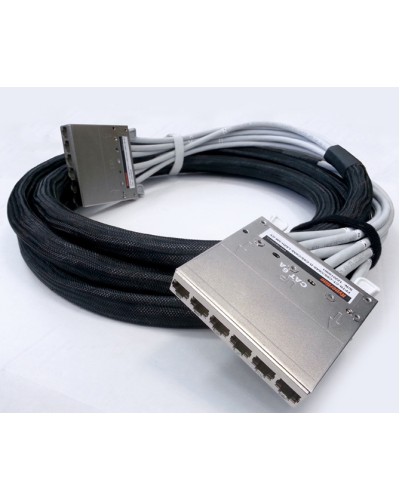 Сборка кабельная претерминированная Hyperline PPTR-CT-CSS/C6AS-D-CSS/C6AS-LSZH-5M-GY в Ельце Аксессуары для стоек и шкафов Pintop.ru