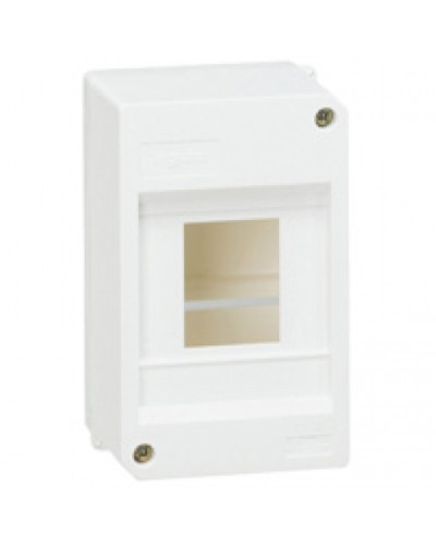 Щиток накладной Mini S 4 модуля белый Legrand 001357 в Ельце Боксы для автоматов Pintop.ru