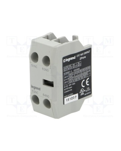 Блок вспомогательных контактов Legrand 416850 в Ельце Дополнительное оборудование для сетей Pintop.ru