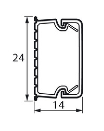 Кабель-канал METRA 24x14 Legrand (638193) в Ельце Кабель-канал Pintop.ru