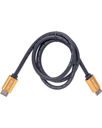 Кабель HDMI - HDMI 2.0, 1м, Gold REXANT 17-6102 в Ельце Системы видеонаблюдения Pintop.ru