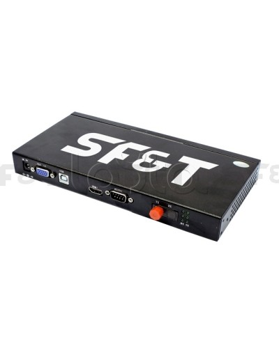 Передатчик DVI + Audio + USB + RS232 по оптоволокну SF&T SFD14A1S5T в Ельце Видеоусилители, Модуляторы, Делители Pintop.ru