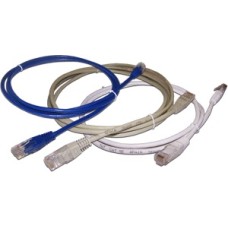 Патч-корд RJ45 TWT UTP кат.5e, с заливными колпачками, 0.5 м, белый TWT TWT-45-45-0.5-WH