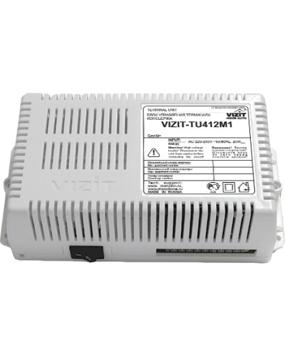 Блок управления терминала консьержа Vizit-TU412M1 в Ельце Блоки управления многоабонентные Pintop.ru