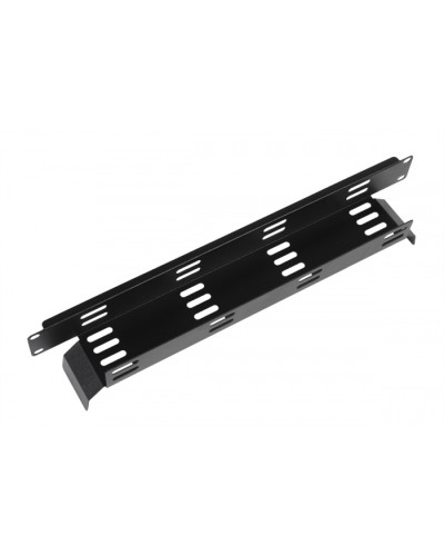 Лоток кабельный горизонтальный 19 ЦМО ГКО-Л-1-9005 в Ельце Аксессуары для стоек и шкафов Pintop.ru