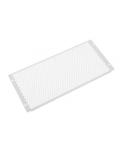 Фальшпанель в шкаф 19 5U перфорированная ЦМО ФП-5.4-9005 в Ельце Аксессуары для стоек и шкафов Pintop.ru